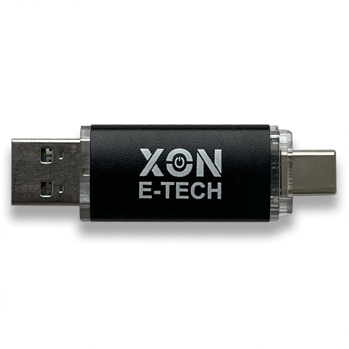 Флеш-накопичувач XON FlashDrive DuoConnect 256GB (USB 3.0 + USB Type-C) Black (FX3D256GB)