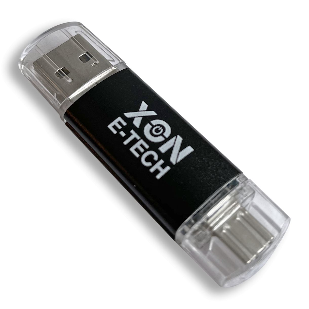 Флеш-накопичувач XON FlashDrive DuoConnect 128GB (USB 3.0 + USB Type-C) Black (LWU128)
