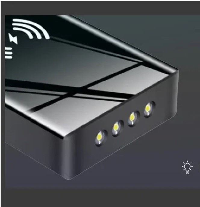 Портативна бездротова батарея 12000 mAh з функцією автозапуску XON PowerBank AutoCharge (TC1A) Black