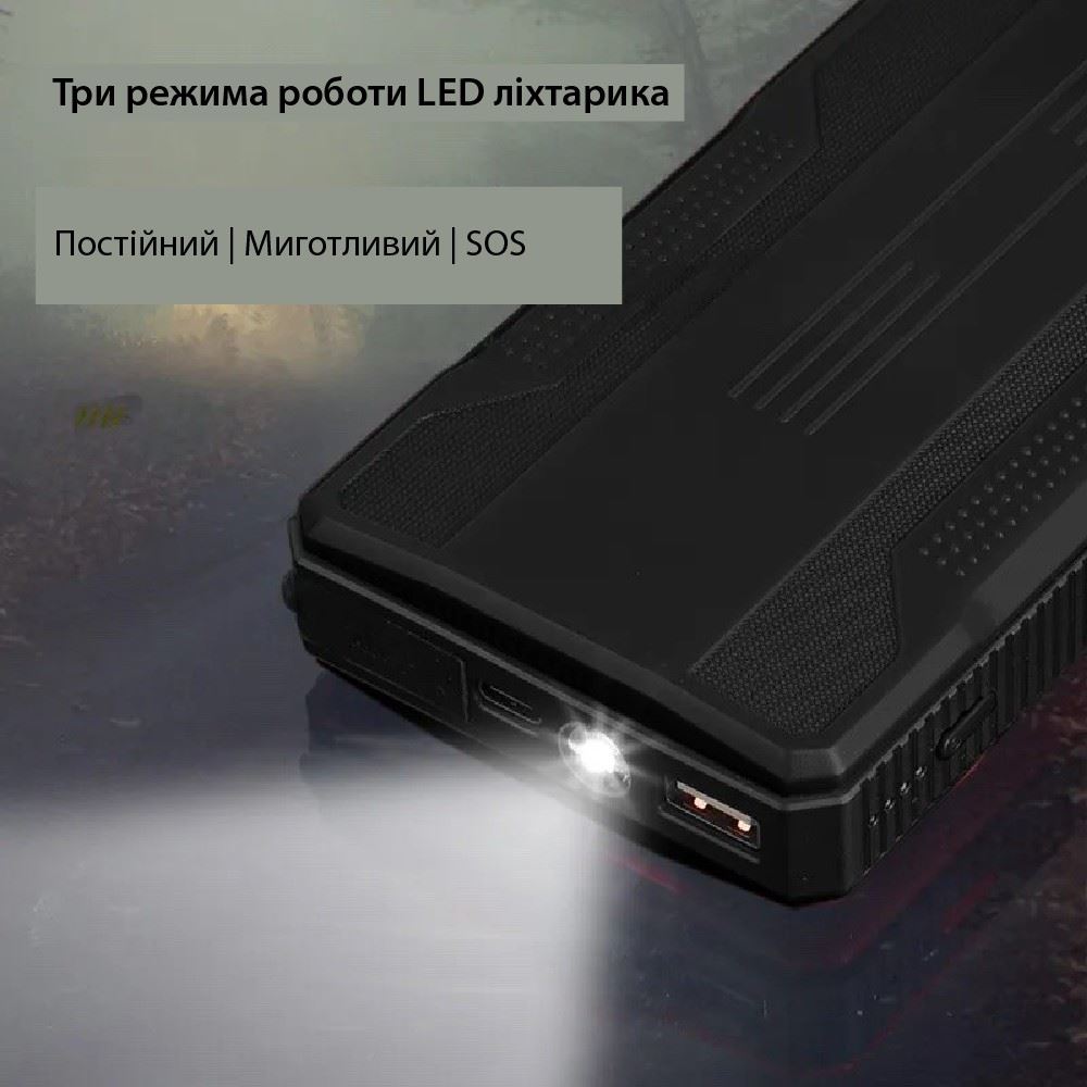 Портативна батарея XON PowerBank AutoCharge (TC1E) 8000 mAh Black