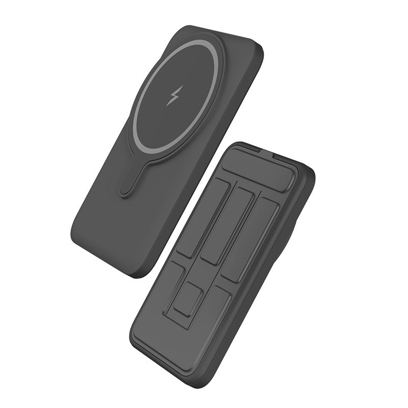 Портативная беспроводная батарея XON PowerBank Magsafe Stand 5000 mAh Black