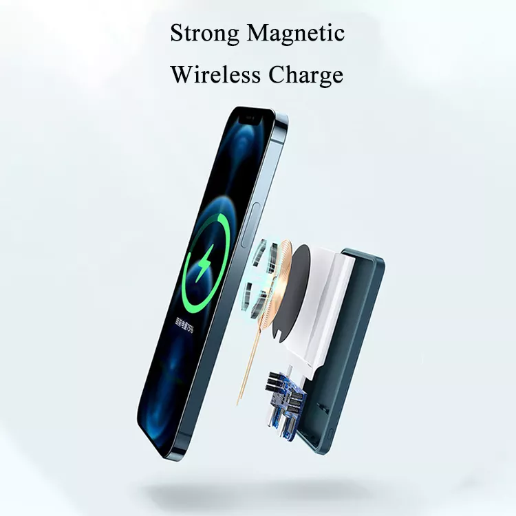 Портативная беспроводная батарея XON PowerBank Magsafe X1 10000 mAh Black