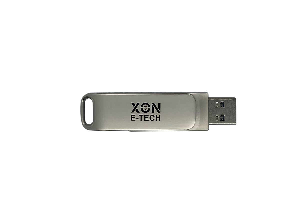 Флеш-накопичувач XON FlashDrive DuoConnect 256GB (USB 3.0 + USB Type-C) Сірий (FX3DR256MS 7638)