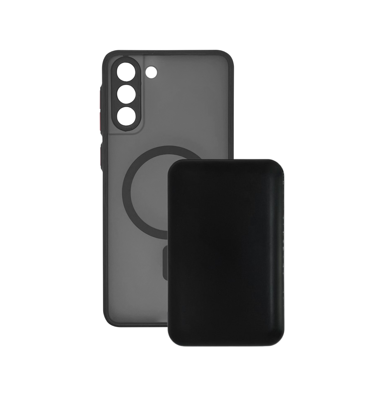 Чехол с беспроводной батареей XON 10000 mah для Samsung S21 Plus BatteryCase Черный (3128)