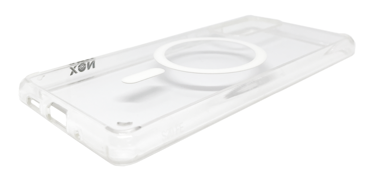 Чехол с беспроводной батареей XON 10000 mah для Samsung S20 FE BatteryCase Прозрачный / Черный (3128)