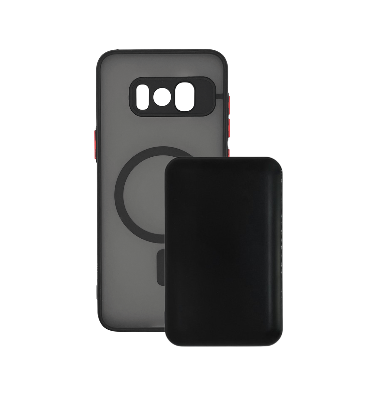 Чохол з бездротовою батареєю XON 10000 mah для Samsung S8 Plus BatteryCase Чорний (3128)