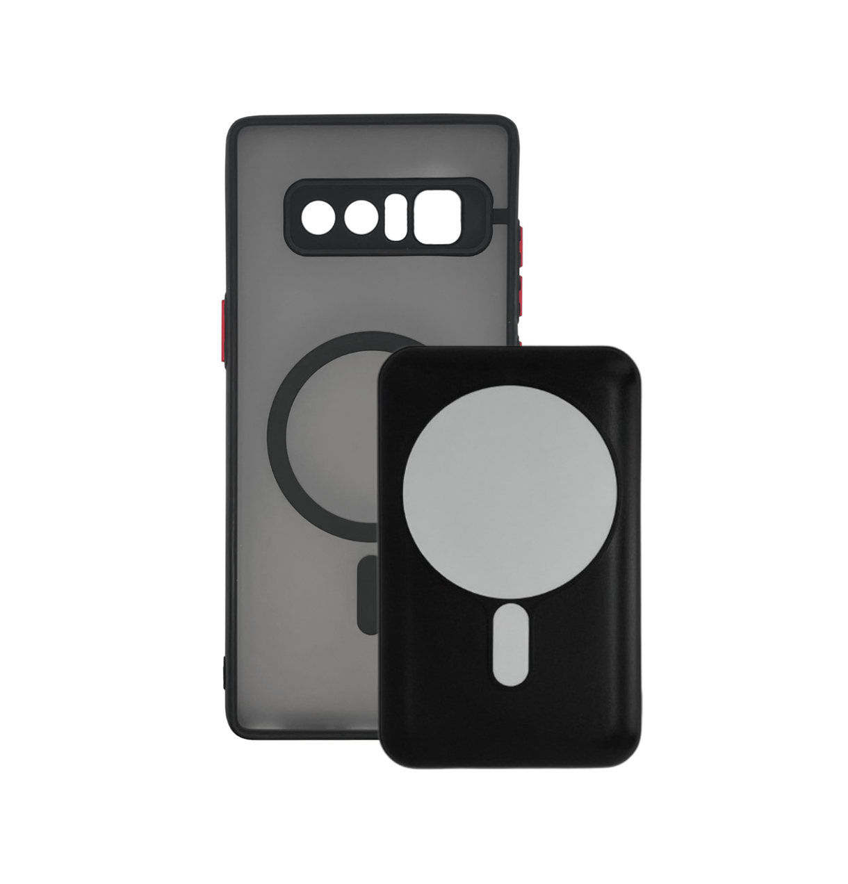 Чехол с беспроводной батареей XON 10000 mah для Samsung Note 8 BatteryCase Черный (3128)