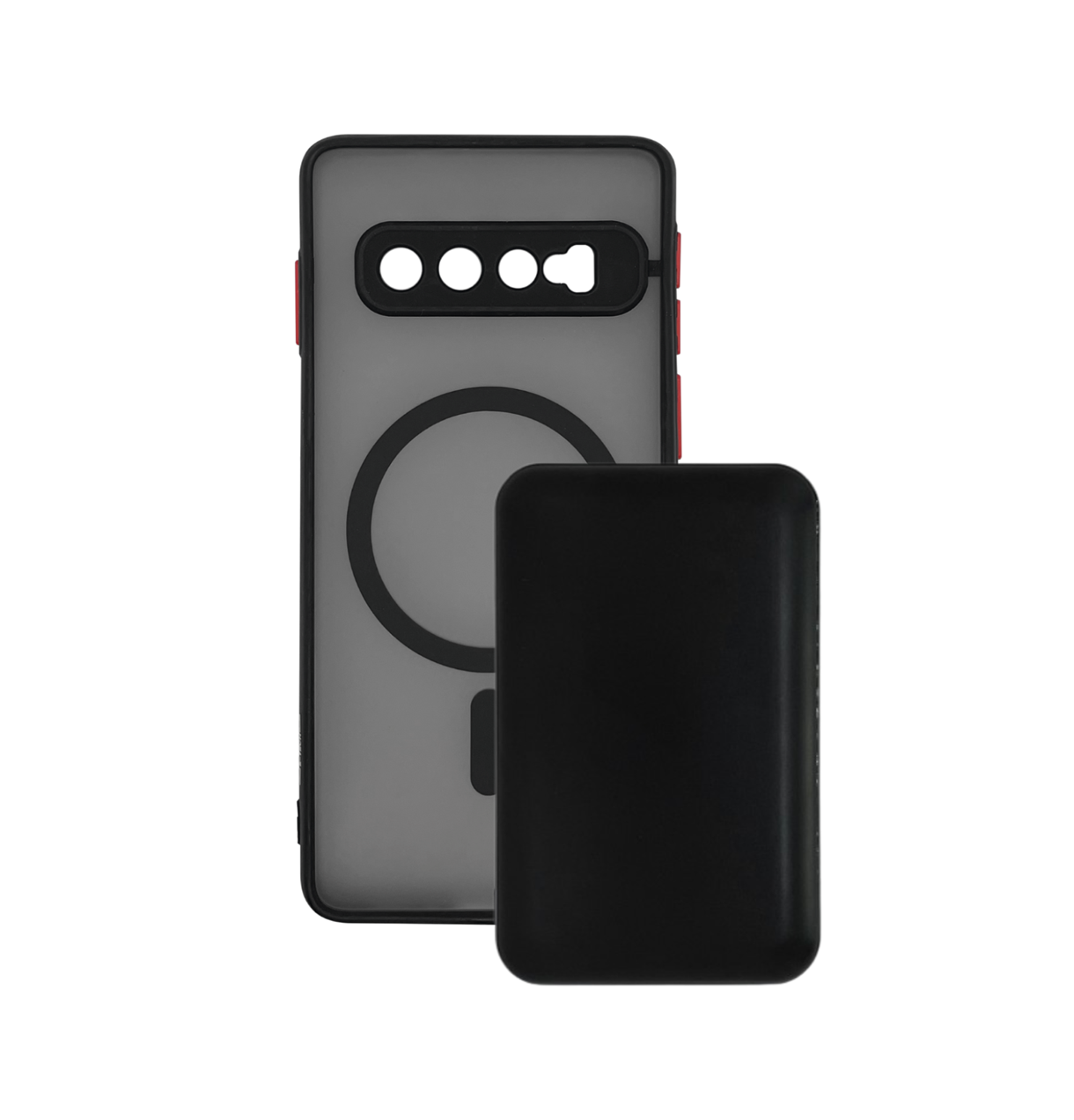 Чохол з бездротовою батареєю XON 10000 mah для Samsung S10 BatteryCase Чорний (3128)