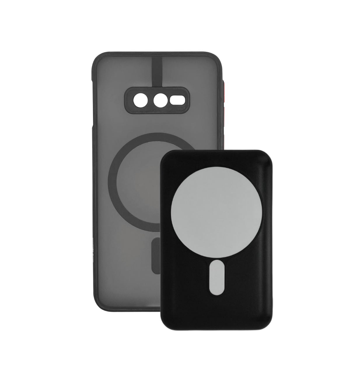 Чохол з бездротовою батареєю XON 10000 mah для Samsung S10e BatteryCase Чорний (3128)