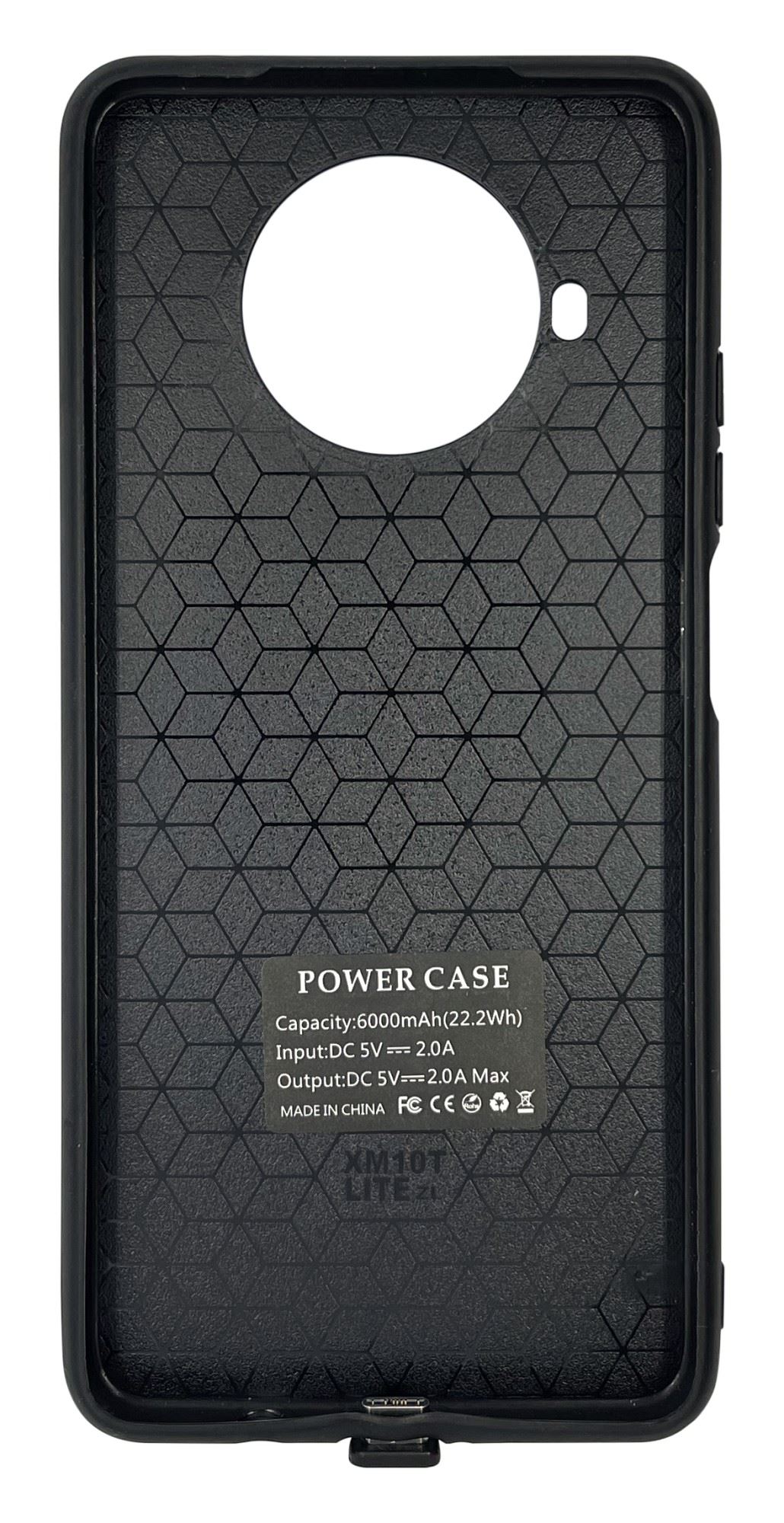 Чехол-аккумулятор XON PowerCase для Xiaomi Redmi Note 9 Pro 4G 6000 mAh Black