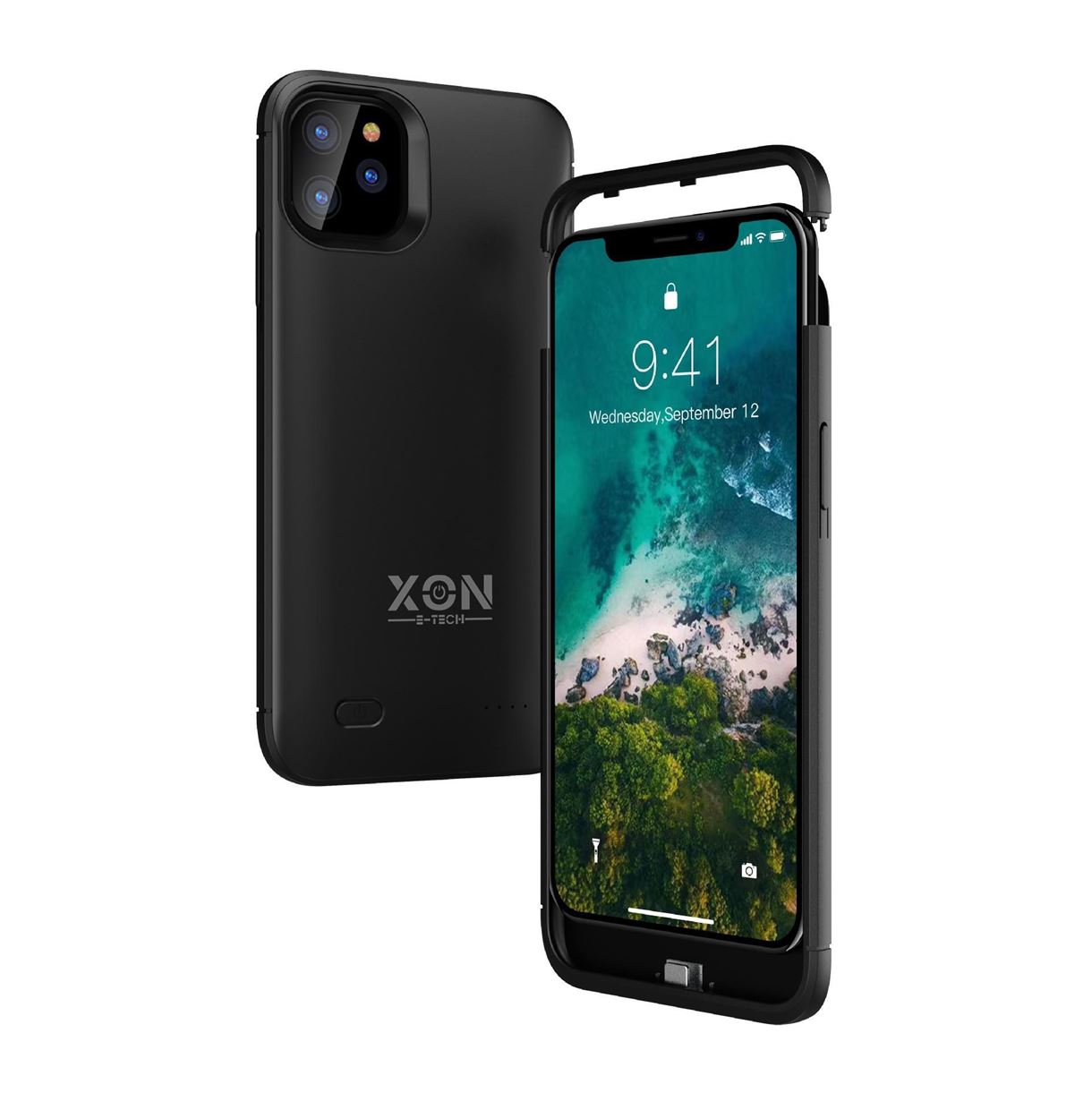 Чохол-акумулятор XON PowerCase для iPhone 11 Pro Max 6200 mAh Чорний (PCBS1111462B 2933)
