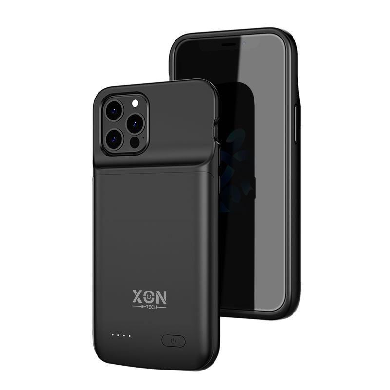 Чехол-аккумулятор XON PowerCase для iPhone 12 6800 mAh Черный (PCBS1112168B 2841)