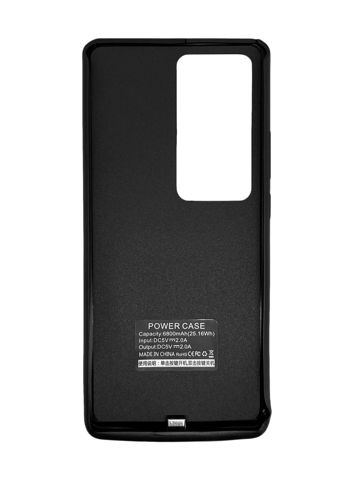 Чехол-аккумулятор XON PowerCase для Xiaomi Mi Note 10 Lite 6800 mAh Черный (PCBS3210068B 1547)