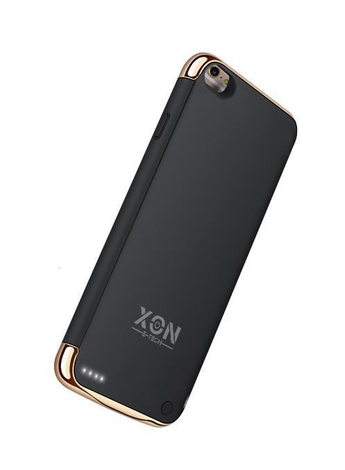 Чехол-аккумулятор XON PowerCase для iPhone 6/6S/7/8 3500 mAh Черный/Золотой (PCBS1108135G 1257)