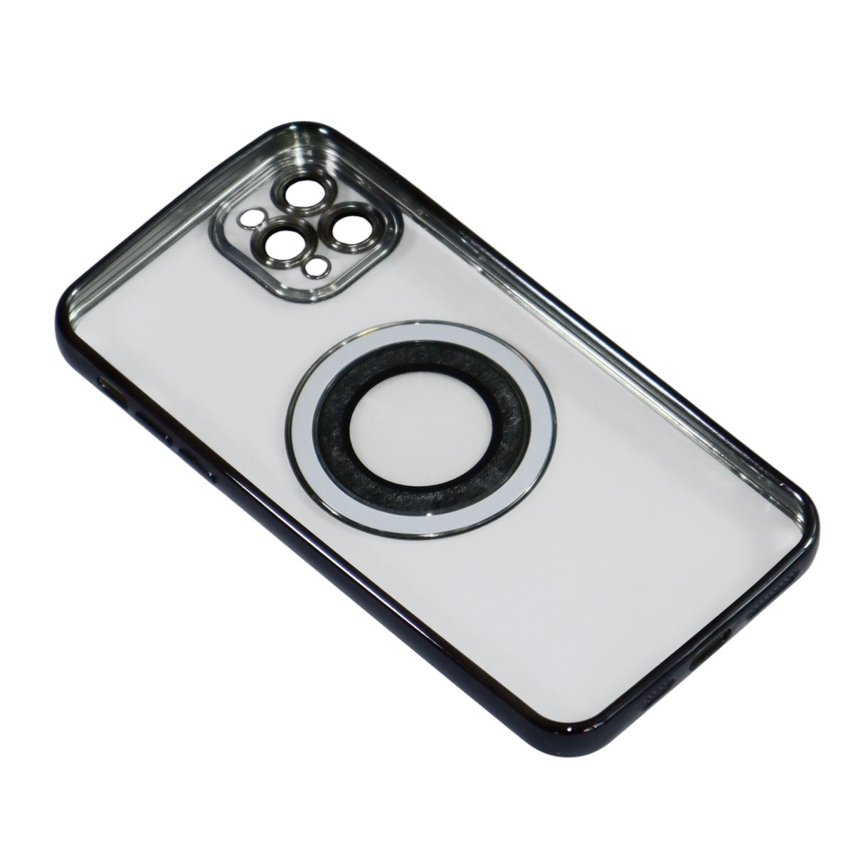 Магнитный чехол XON PhoneCase Magnetic для iPhone 11 Pro Max (PCMC1111400B 8000) Черный/Прозрачный