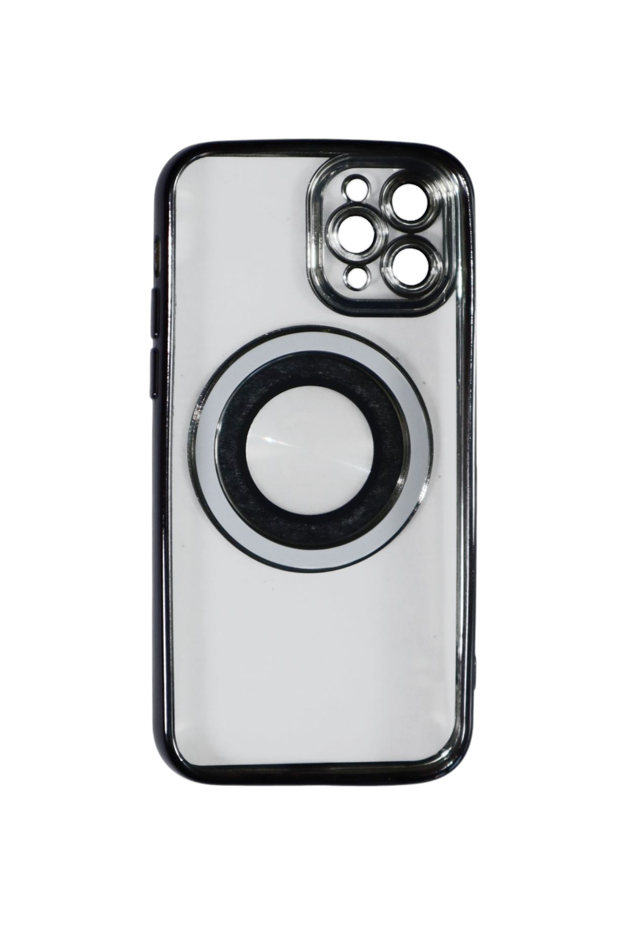 Магнитный чехол XON PhoneCase Magnetic для iPhone 11 Pro (PCMC1111300B 8017) Черный/Прозрачный