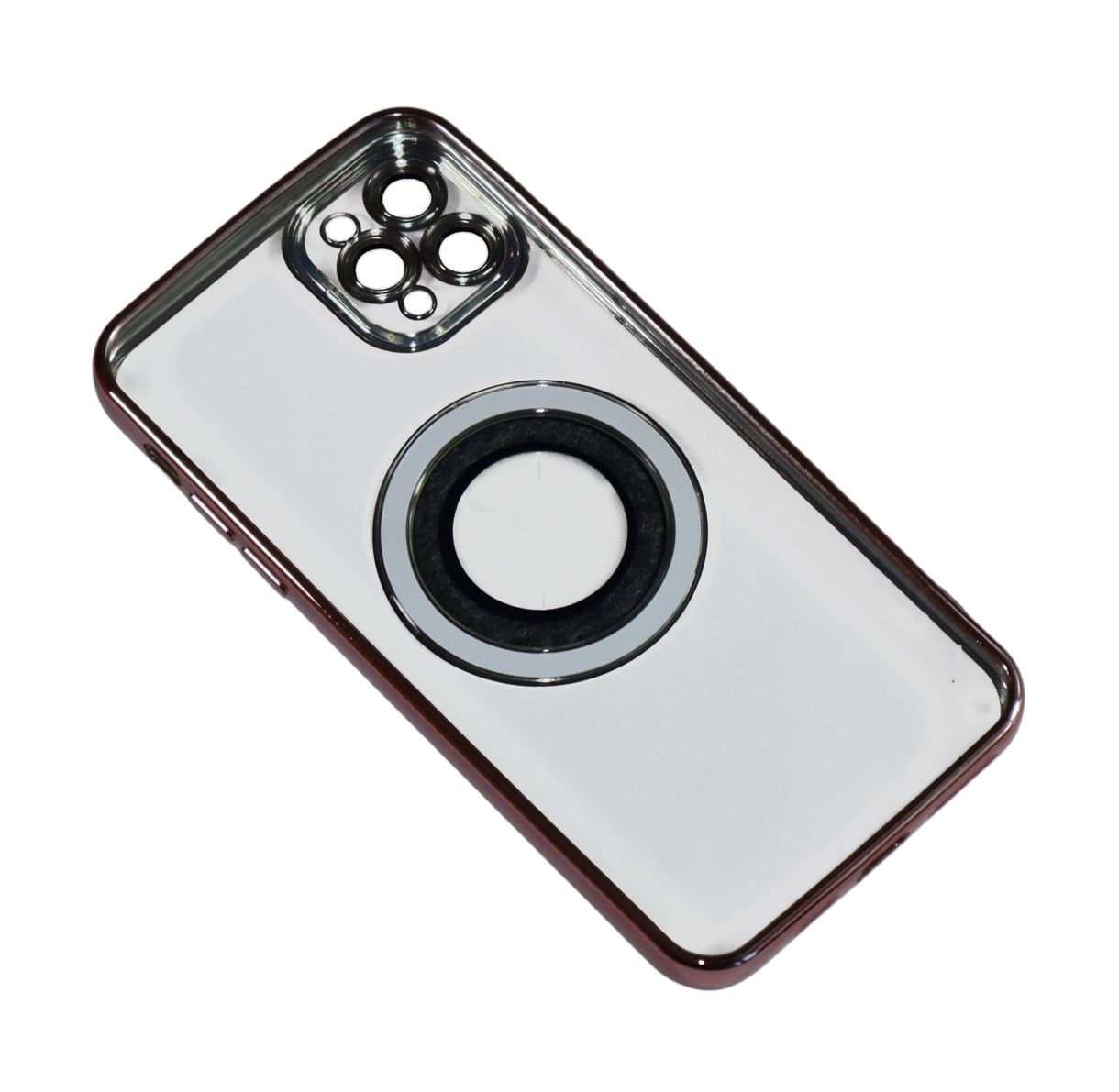 Магнитный чехол XON PhoneCase Magnetic для iPhone 11 Pro Max (PCMC1111400P 8307) Розовый/Прозрачный