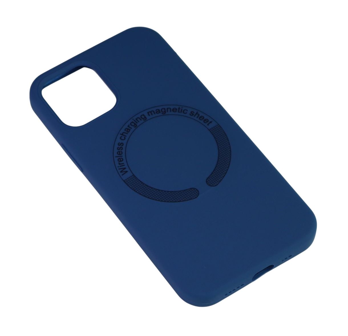 Магнитный чехол XON PhoneCase Magnetic для iPhone 12 (PCMD1112100S 8543) Синий