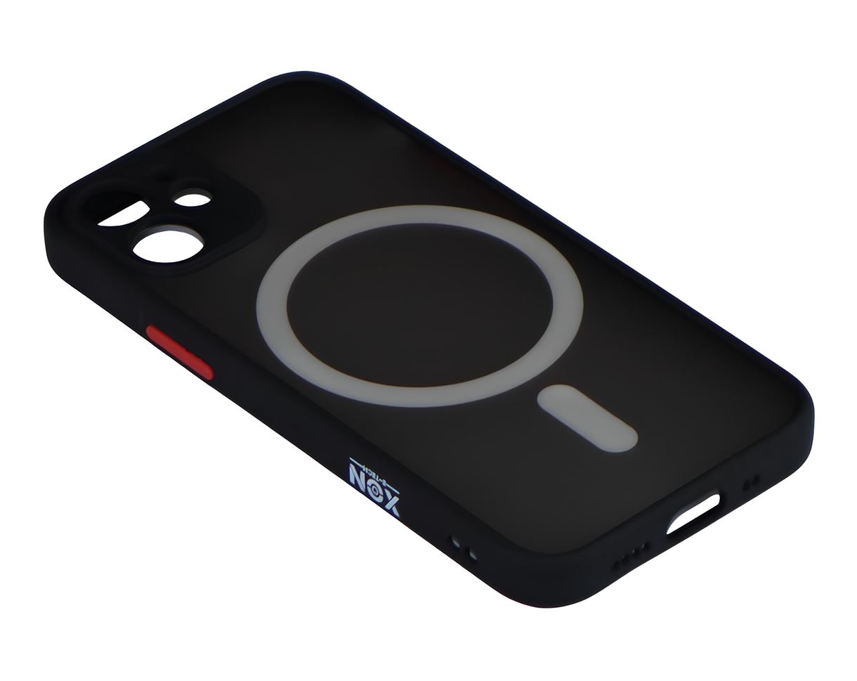 Магнітний чохол XON PhoneCase Magnetic для iPhone 12 (PCMB1112100B 9465) Чорний