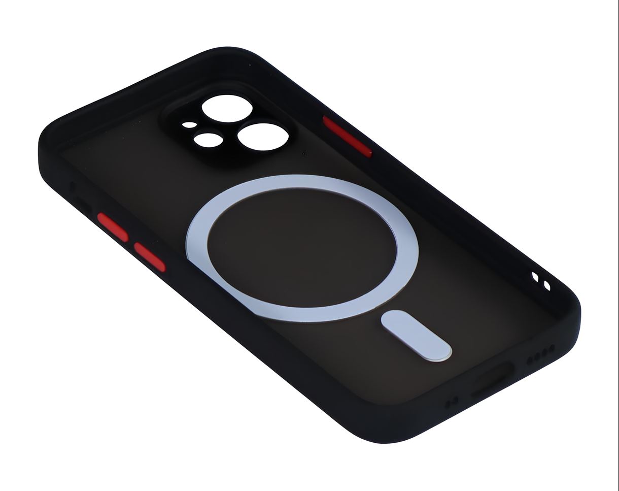 Магнітний чохол XON PhoneCase Magnetic для iPhone 12 (PCMB1112100B 9465) Чорний