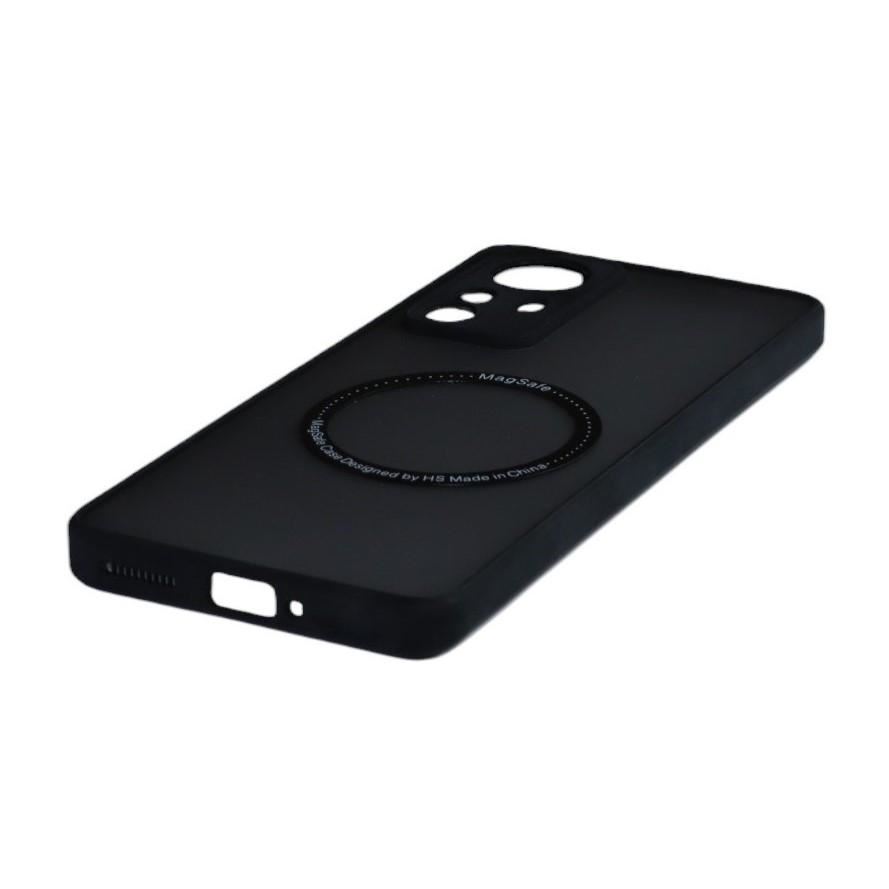 Магнитный чехол XON PhoneCase Magnetic для Xiaomi Mi 12 Pro (PCMB311121200B 9847) Черный