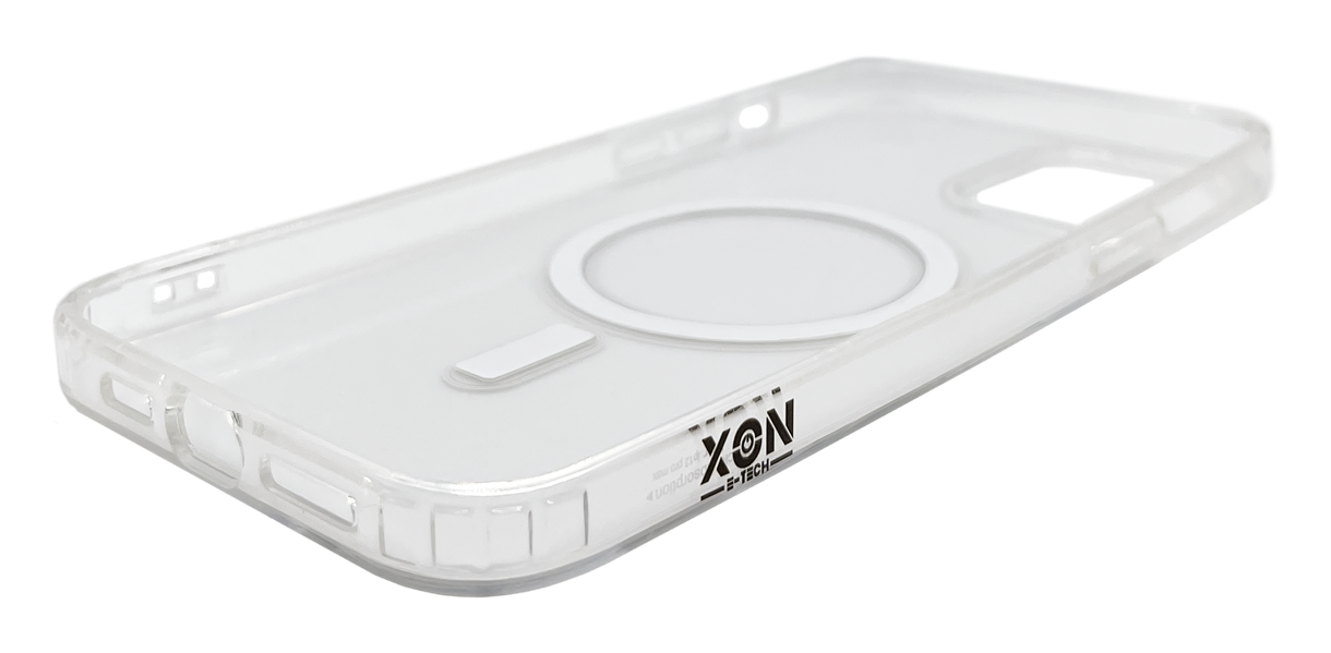 Магнитный чехол XON PhoneCase Magnetic для iPhone 12 Pro Max (PCMA1112400T 9359) Прозрачный