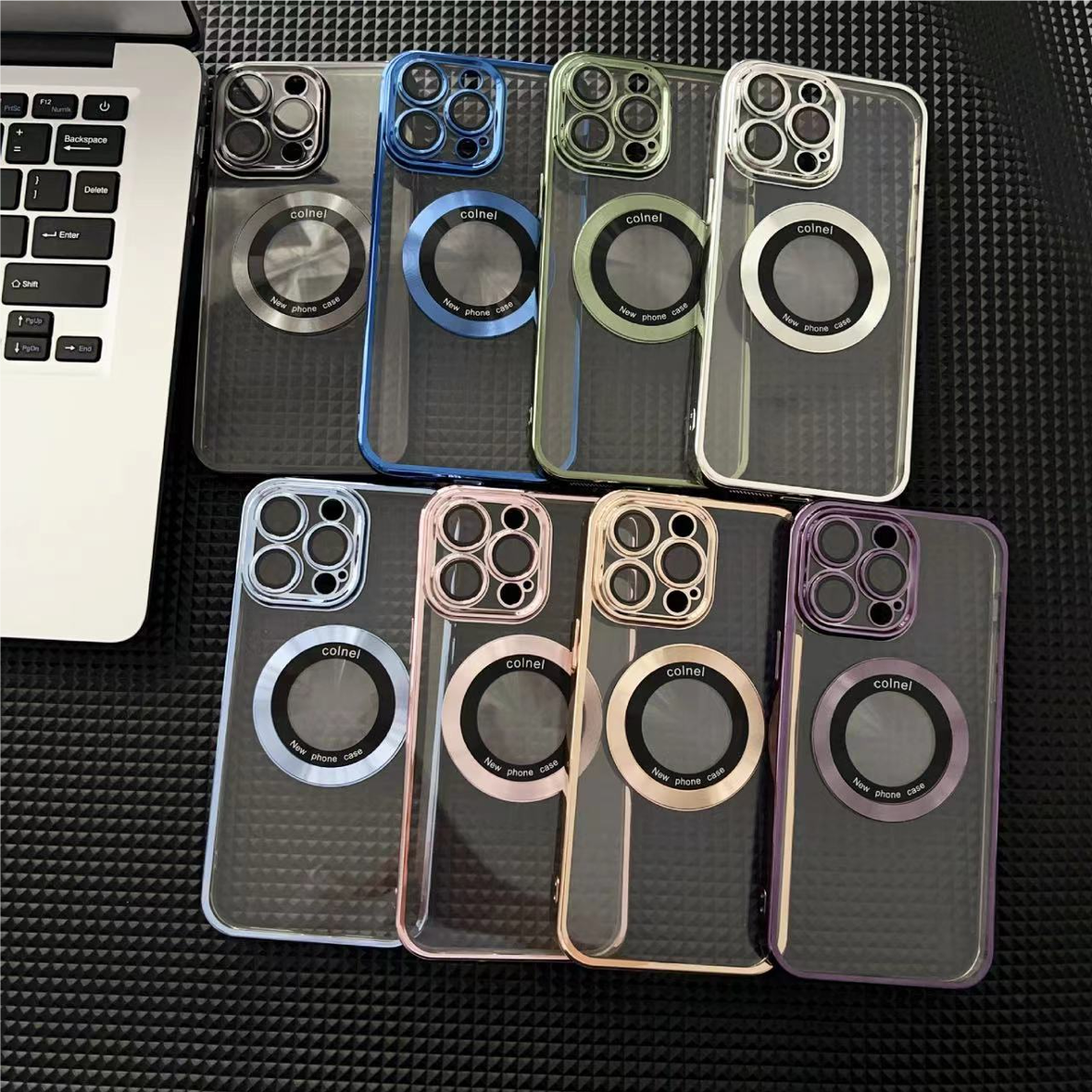 Магнитный чехол XON PhoneCase Magnetic для iPhone 13 Mini (PCMC1113000B 7959) Черный/Прозрачный