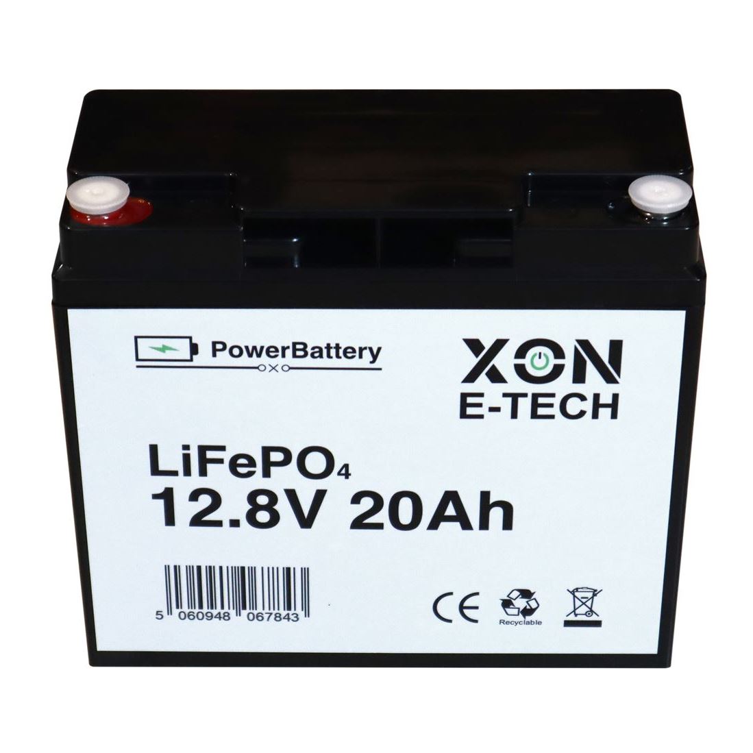 Аккумулятор LiFePO4 XON PowerBattery 12.8V 20Ah (XBLFPW12020B 3114)