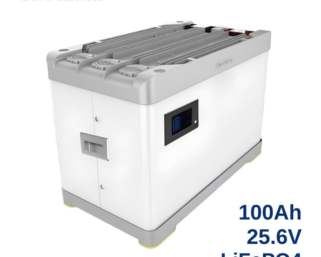 Аккумулятор LiFePO4 Blue Carbon 25.6V 100Ah PowerBattery (XBLFSD2410AW 3152) Белый