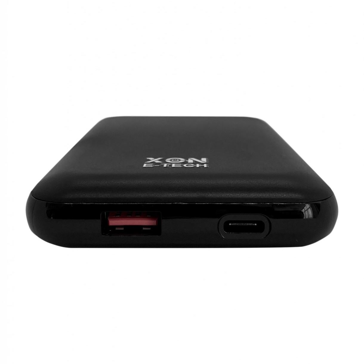 Портативная магнитная беспроводная батарея 10000 mAh XON PowerBank Magsafe (YC1X2) 15W Black (5060948063135)