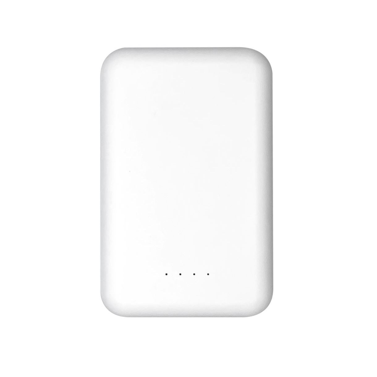Портативная магнитная беспроводная батарея 10000 mAh XON PowerBank Magsafe 15W (YC1W2 7768) Белая